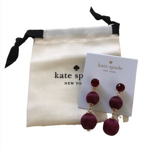NWT Kate Spade bon bon earrings